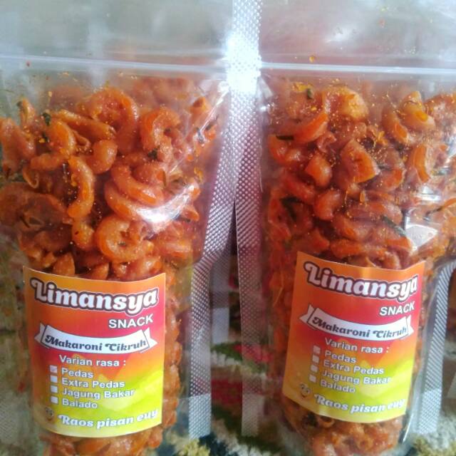 

MAKARONI CIKRUH | MAKARONI BANTET | SNACK RENYAH