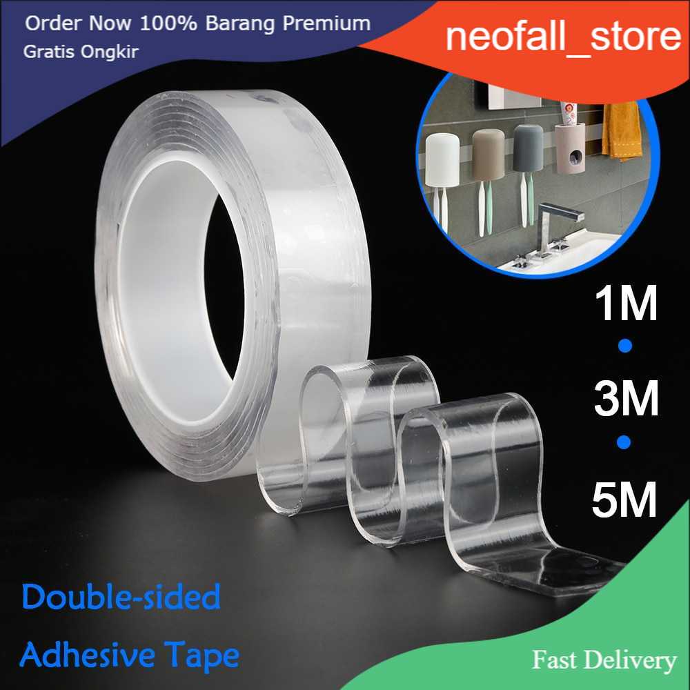 

SzGlue Double Tape Perekat No Trace Washable Sticker - J007