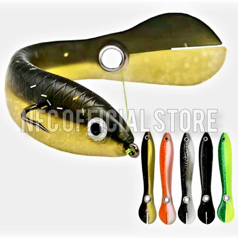 Soft lure Uget-uget 10cm/6gram &amp; 6cm/2gram Best Killer Action