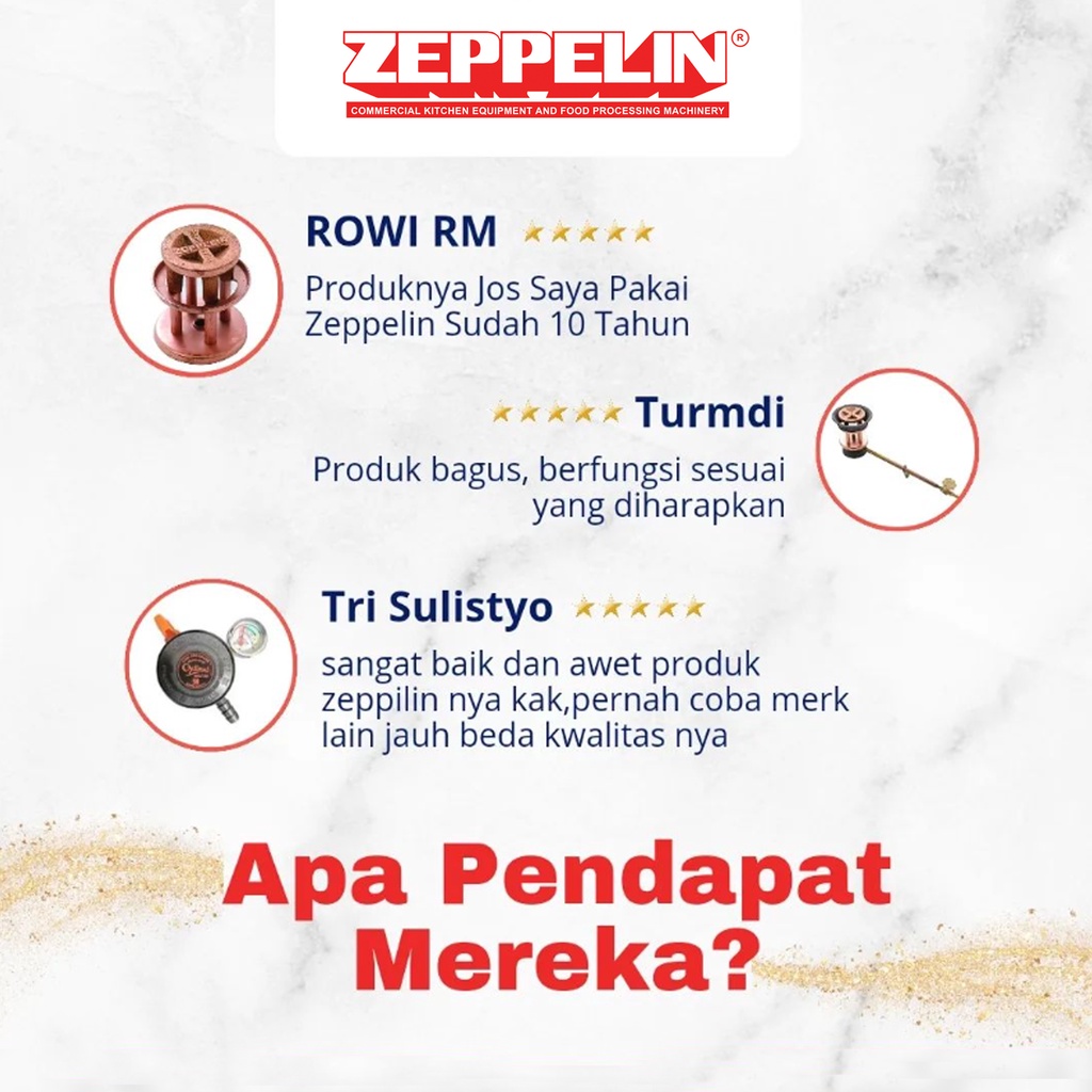 Zeppelin Kompor Jamur ZL-AJ4 (A API)