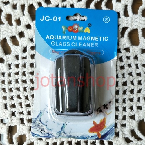 Yamano Pembersih Kaca Aquarium Aquascape Magnetic magnet Brush Small Kecil