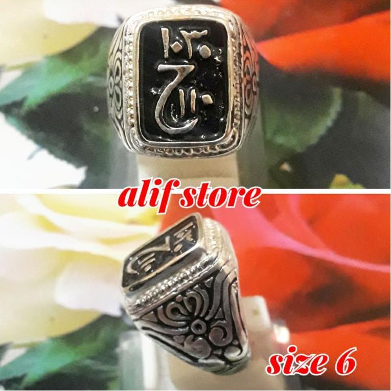 {Kot31au22ν} Cincin Ring Terompah Trompah Alpaka Murah cincin tauhid terompah nabi