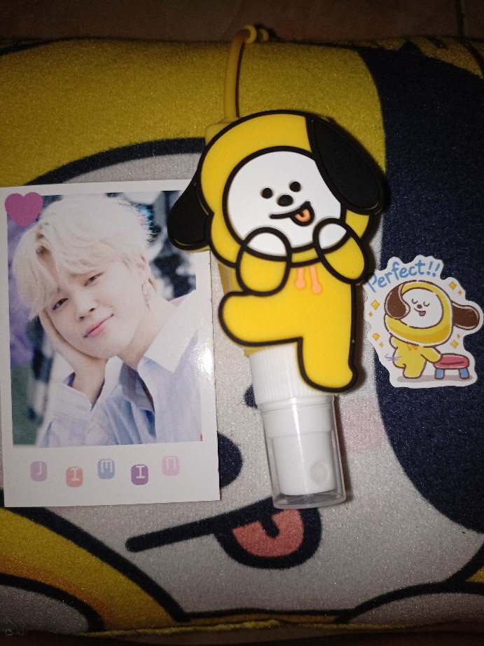 Botol Gantungan Semprot Hand Sanitizer Bt21 (bottle Spray)