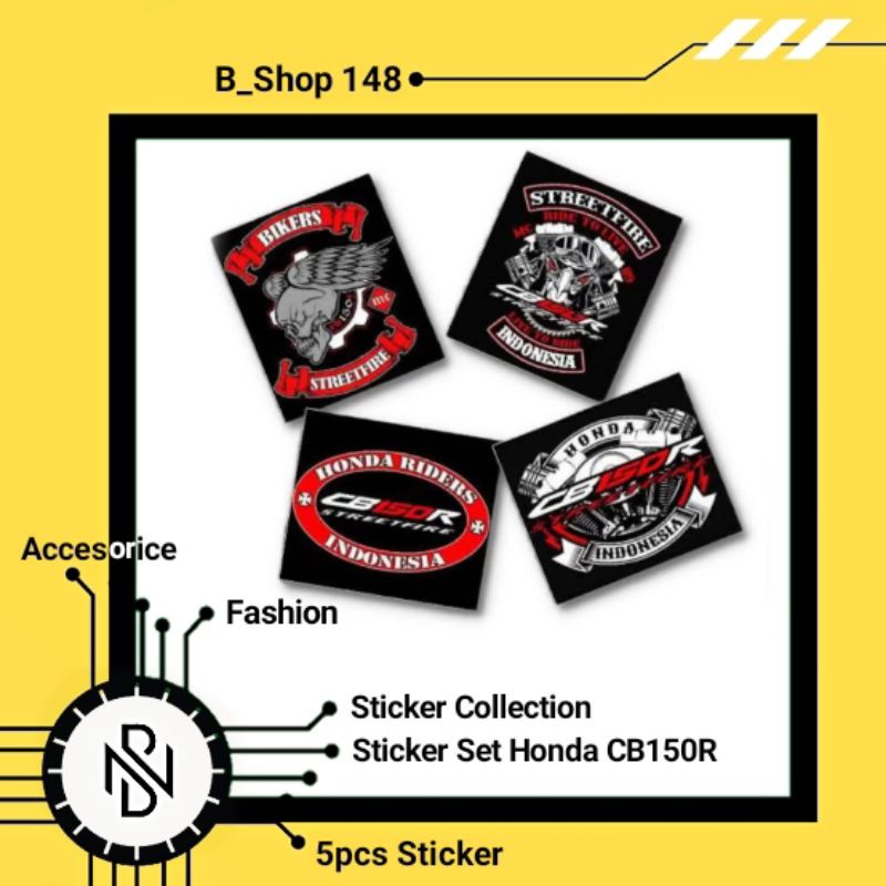 stiker honda cb 150r streetfire/stiker honda cb streetfire/sticker honda cb150 r/stiker bikers cbr-c