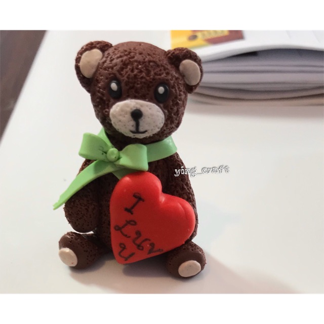 Handmade teddy bear, pajangan teddy bear
