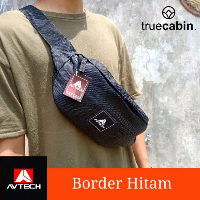 Avtech Border Tas Selempang Pinggang Waistbag Outdoor