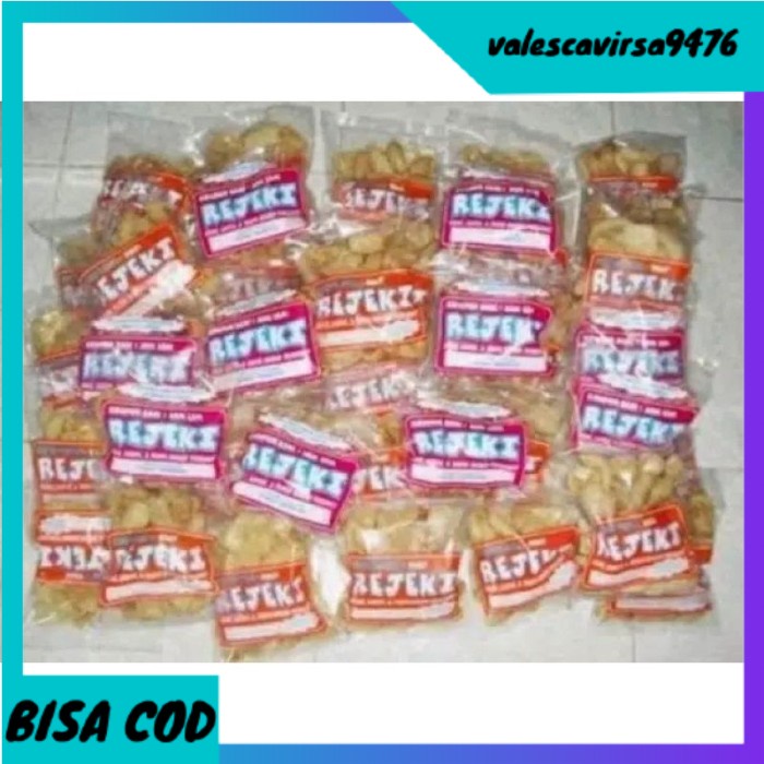 

⭐BISA COD⭐ Kerupuk REJEKI Samcan Samcam Babi Khas Bali 150gr