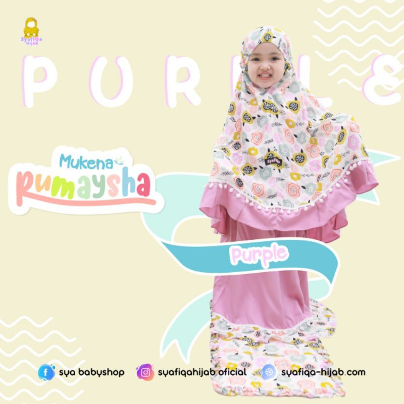 Mukena Rumaysha By Syafiqa Hijab