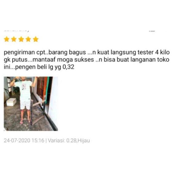 (Recomended) Senar Pancing Kuat Phenex Alligator