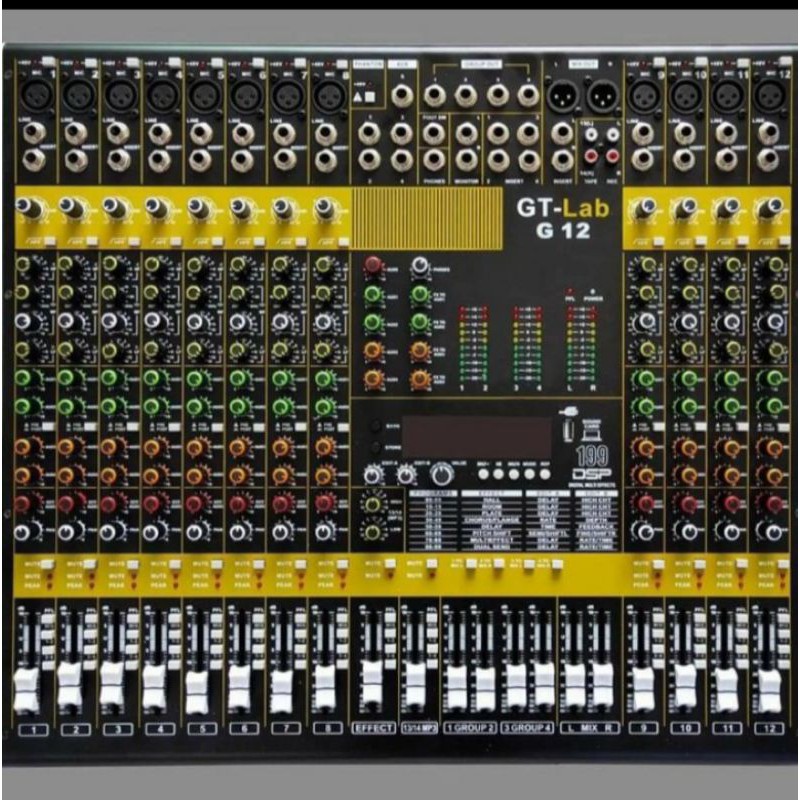 mixer Audio GT LAB G12/GT LAB 12 (12CH BY RDW original)