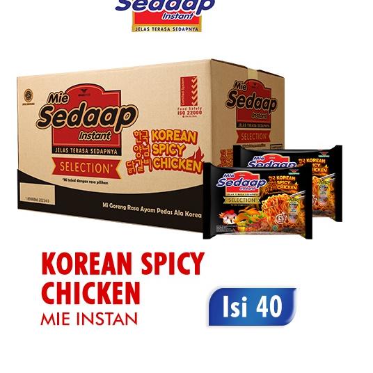 

Silahkan Beli--SEDAAP Mie Instan Korean Spicy Chicken Bag Box Isi 40 pcs