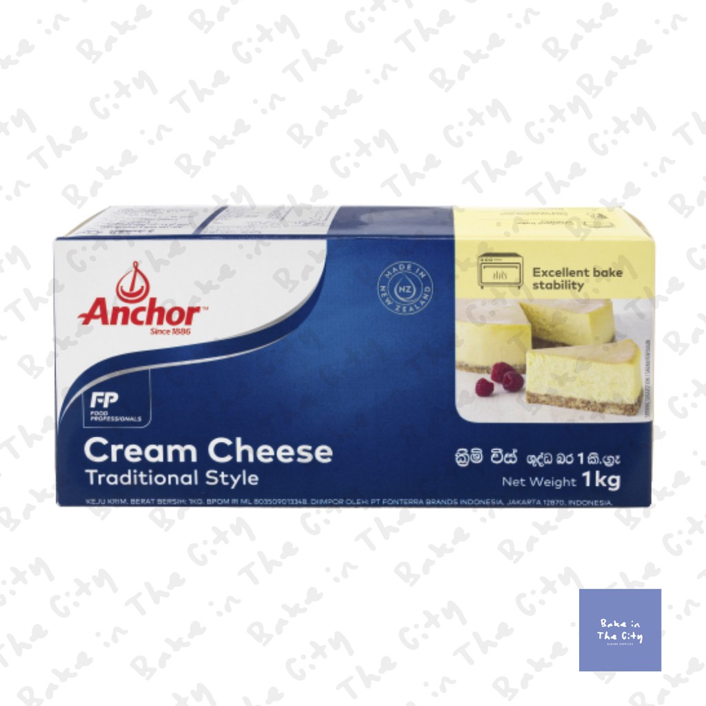 

Anchor Cream Cheese - 1kg WAJIB GOJEK/GRAB !!