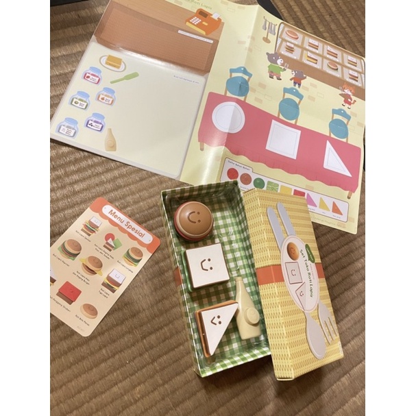 [Pre-owned] Shimajiro Kodomo Challenge mainan edukasi
