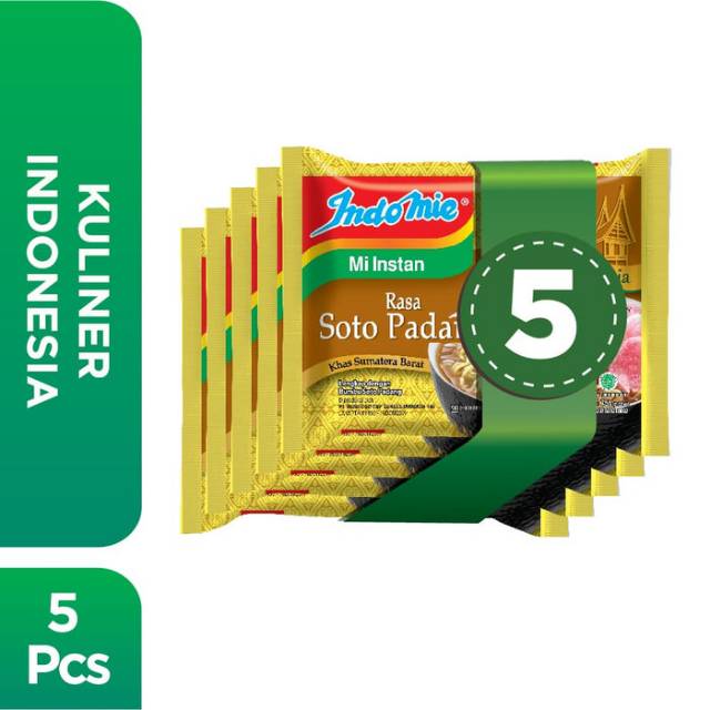 

Paket Indomie Kuah isi 5