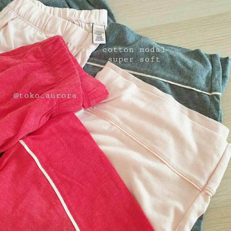 VIS Secret Modal Long Pants Celana Tidur Panjang | Piyama VICTORIA'S SCRET Original