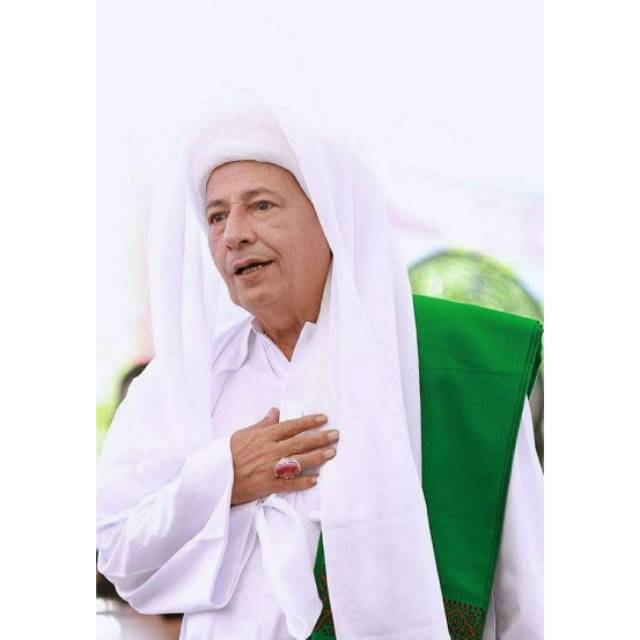 Sorban Putih Polos Persegi / Kotak Habib Luthfi Almas Arafat