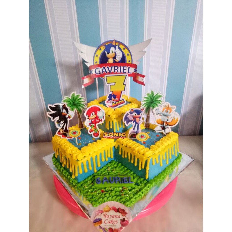 KUE ulang tahun Sonic | LOL | KUE ultah viral murah | KUE ultah karakter