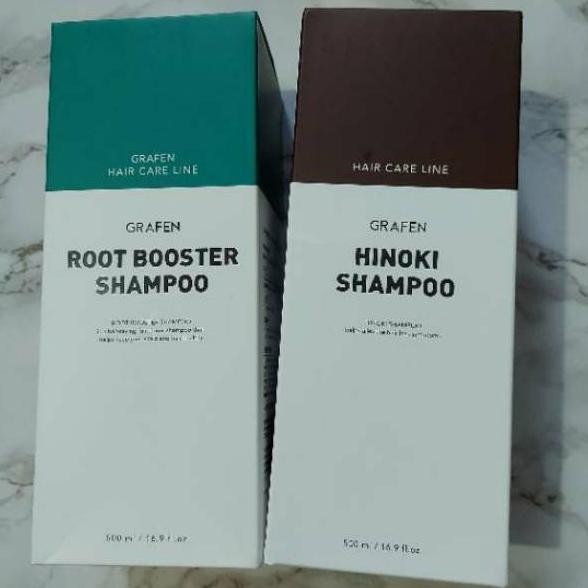 Grafen root booster hinoki remover shampoo shampo
