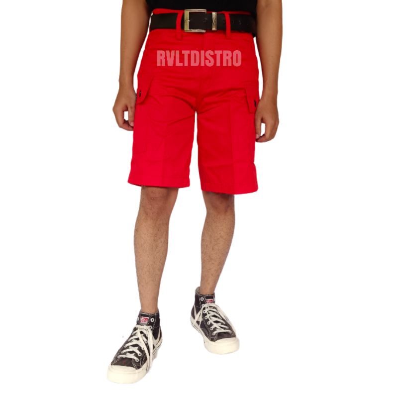 Celana Alpin / Cargo Merah / PDL / celana gunung / celana punk