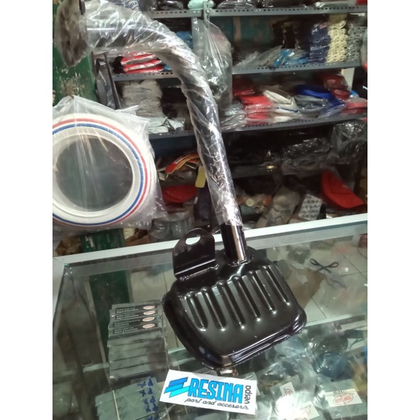 knalpot standar Vespa special PTS 90cc dan 100cc bagus