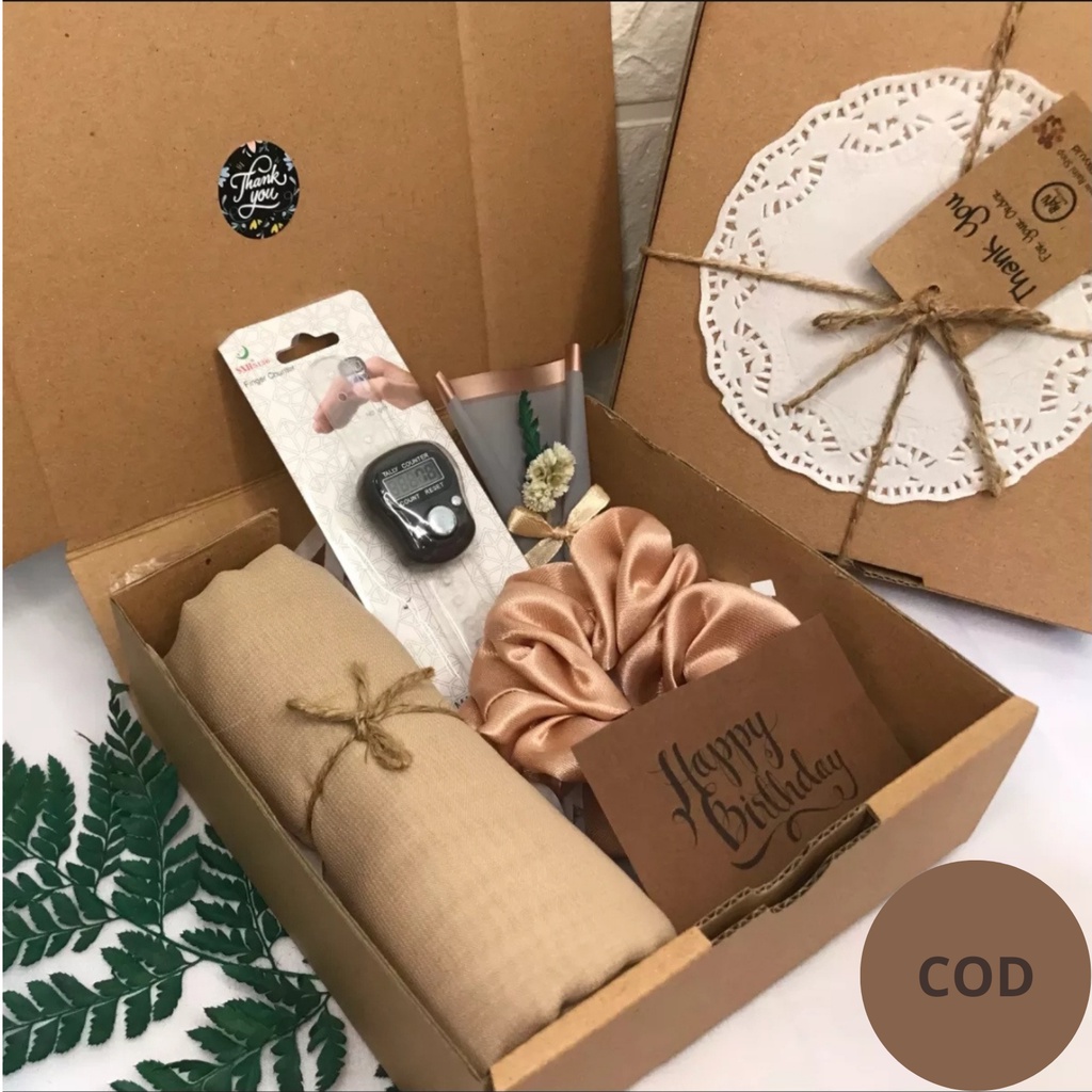 

Hampers Gift Box Hijab - Hampers Murah - Hampers Hijab Bella Square - Hampers Hijab With Tasbih - Hampers Cewek - Kado Ulang Tahun - Hampers Kerudung - Hampers Aesthetic Murah - Kado Untuk Cewek - Kado Wedding - Kado Graduation - Kado Anniversary - others
