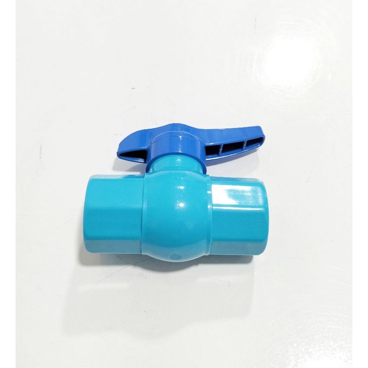 Ball Valve PVC 1&quot; (inch) /Stop kran air pipa SANWELL