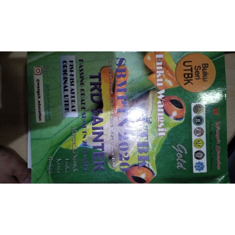 

[preloved] BUKU WANGSIT GOLD UTBK SBMPTN SAINTEK 2020