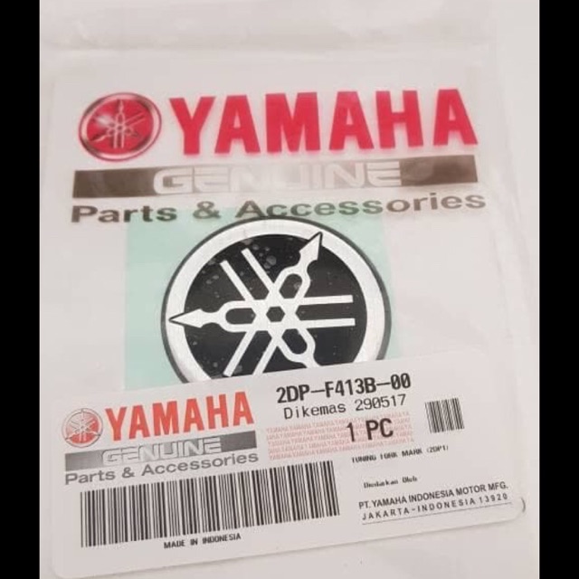 EMBLEM LOGO COVER SEN SEIN NMAX NEW NMAX ASLI ORI YAMAHA 2DP F413B 00