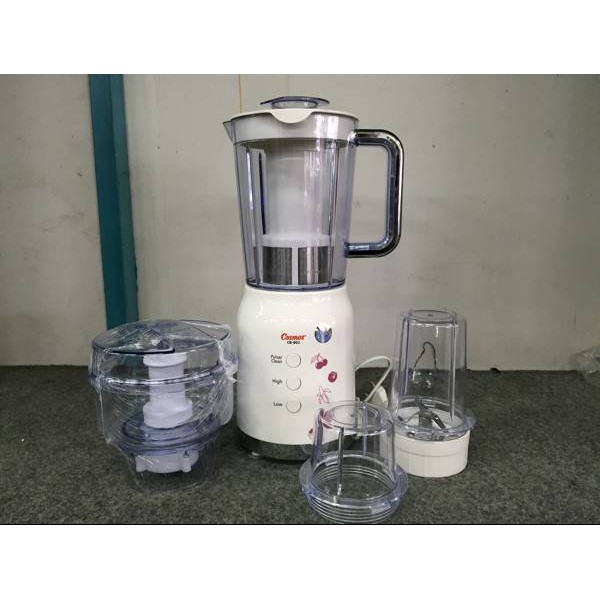 Cosmos Blenz Blender Chopper Plastik 1,2 Liter  4in1 CB 802 - CB802 1,2L Original