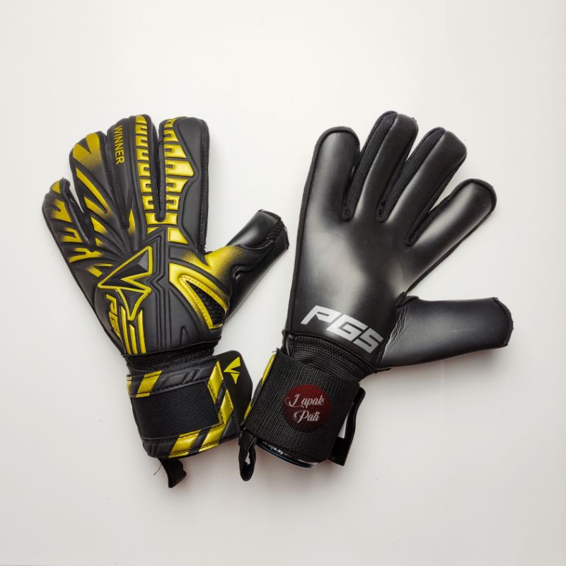 FREE SABLON NAMA PGS WINNER HITAM GOLD SARUNG TANGAN KIPER ORIGINAL