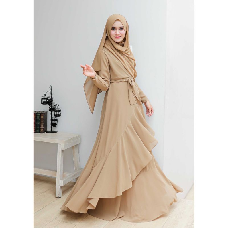 gamis ceruty /gamis syar'i / gamis mewah