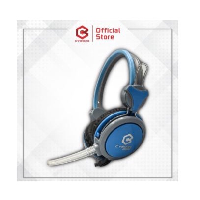 Headset gaming cyborg wired audio mic 3.5mm stereo bass 2m cable rookie chg05 chg-05 - Headphone