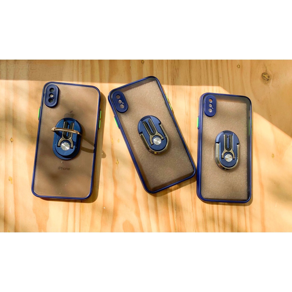 FC MB Casing + ring Stand Holder HP for Oppo Reno 3 4 4F 5 5F 6 7 7z 5G Realme C11 C12 C15 C2 C1 U1 U2 2 Pro C20 C20A C21 C21y C25 C31 C35 3 C3 5 5s 5i 7 7i C17 8 8i Narzo 20 30A 50A 50i