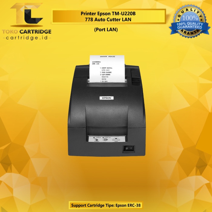 Printer Kasir Epson TMU 220B TM-U220B TMU220B TMU 220D TM-U220D TMU220D Dot Matrix Auto Cutter dan Non Auto Cutter New Original