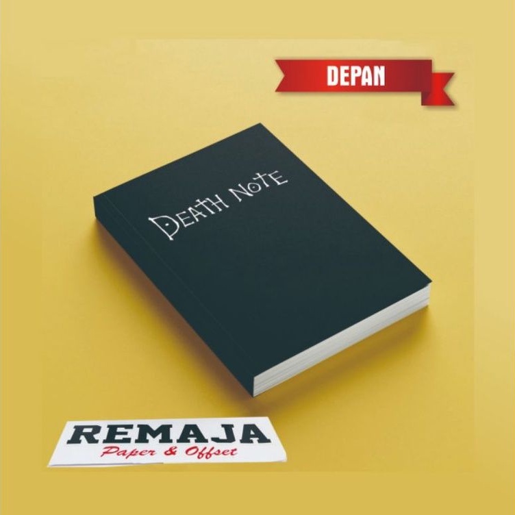 

Pocket Book SOFT Cover DEATH NOTE A6 & A5/Buku Tulis Catatan Notes