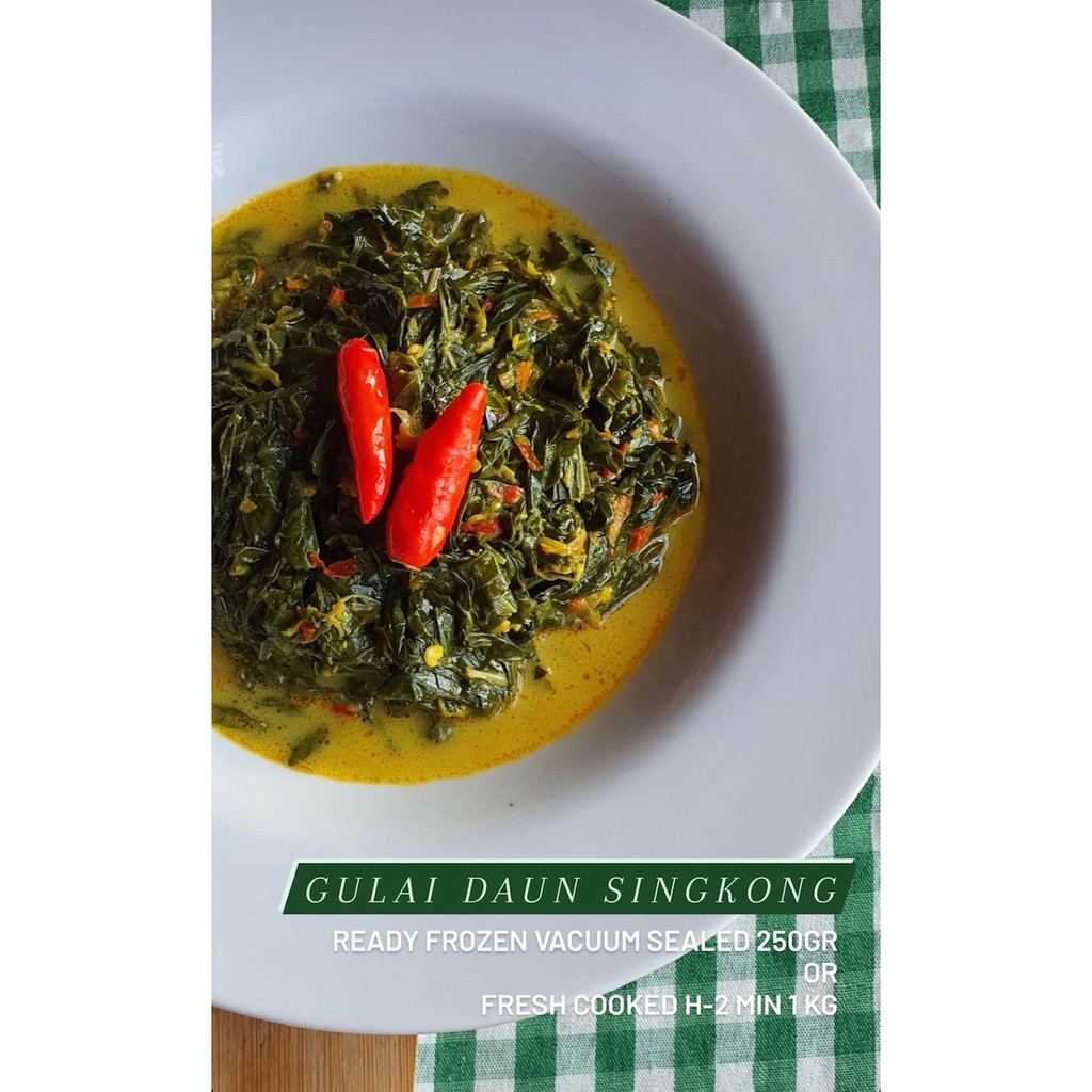 

GULAI DAUN SINGKONG 250gr