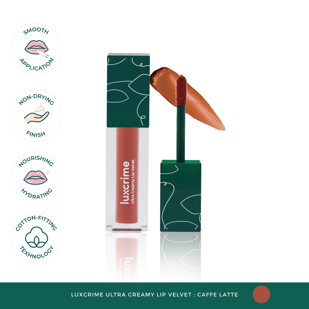LIPBESTIE Luxcrime Ultra Creamy Lip Velvet - Caffe Latte