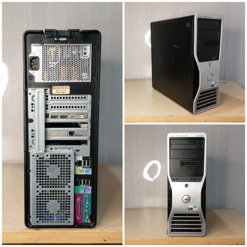 Pc Server Dell Precision T5400Intel Xeon X5420  Ram 16Gb Ddr2 Ssd 256 Hdd 500Gb