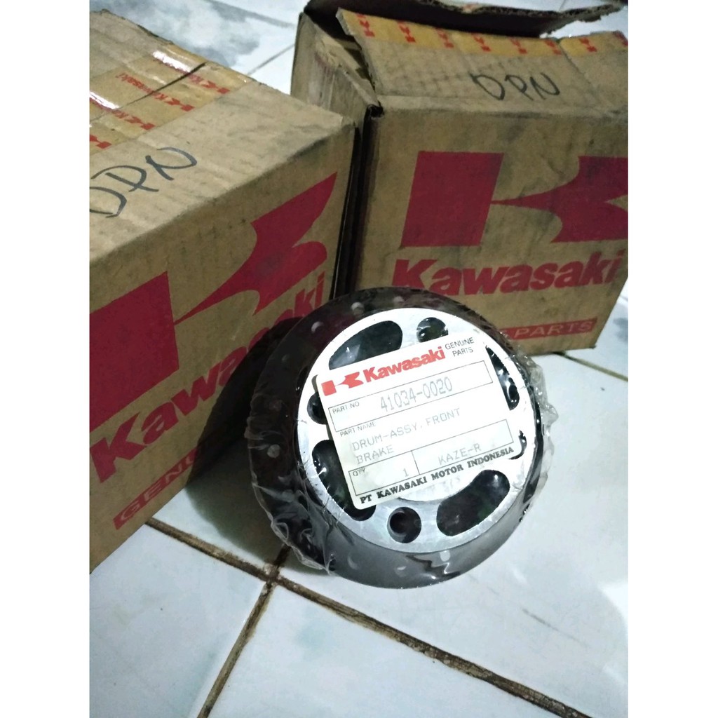 Tromol Depan Kawasaki Kaze R Zx Orisinil Shopee Indonesia