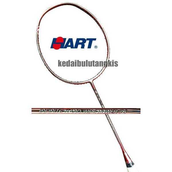 Raket badminton Hart infinite Nano Power 76 original
F5 BO1316 CN BAT