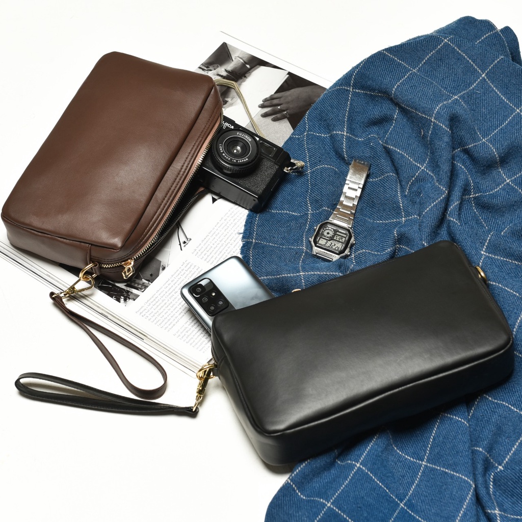 Radwah Man - Ultimate Clutch - Brown - Tas Pria