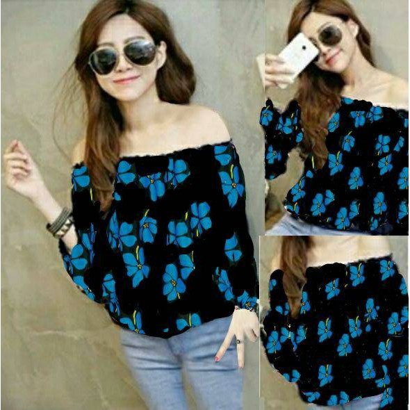 New Blouse Sabrina Bunga