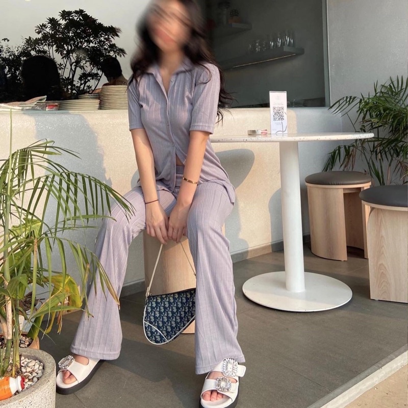 Odette knit set / Knit set wanita premium / Premium Knit-3