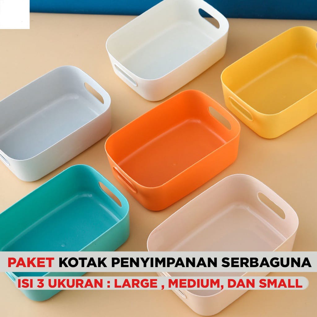 ~ PIYOSHI08 ~ Kotak Penyimpanan Aksesoris Pakaian Dalam ATK Serbaguna Organizer Storage Box PR95