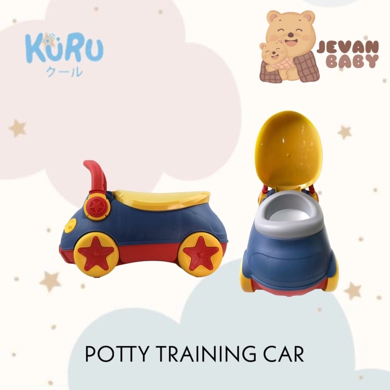 Kuru Potty Training Car Series / Training Toilet Anak