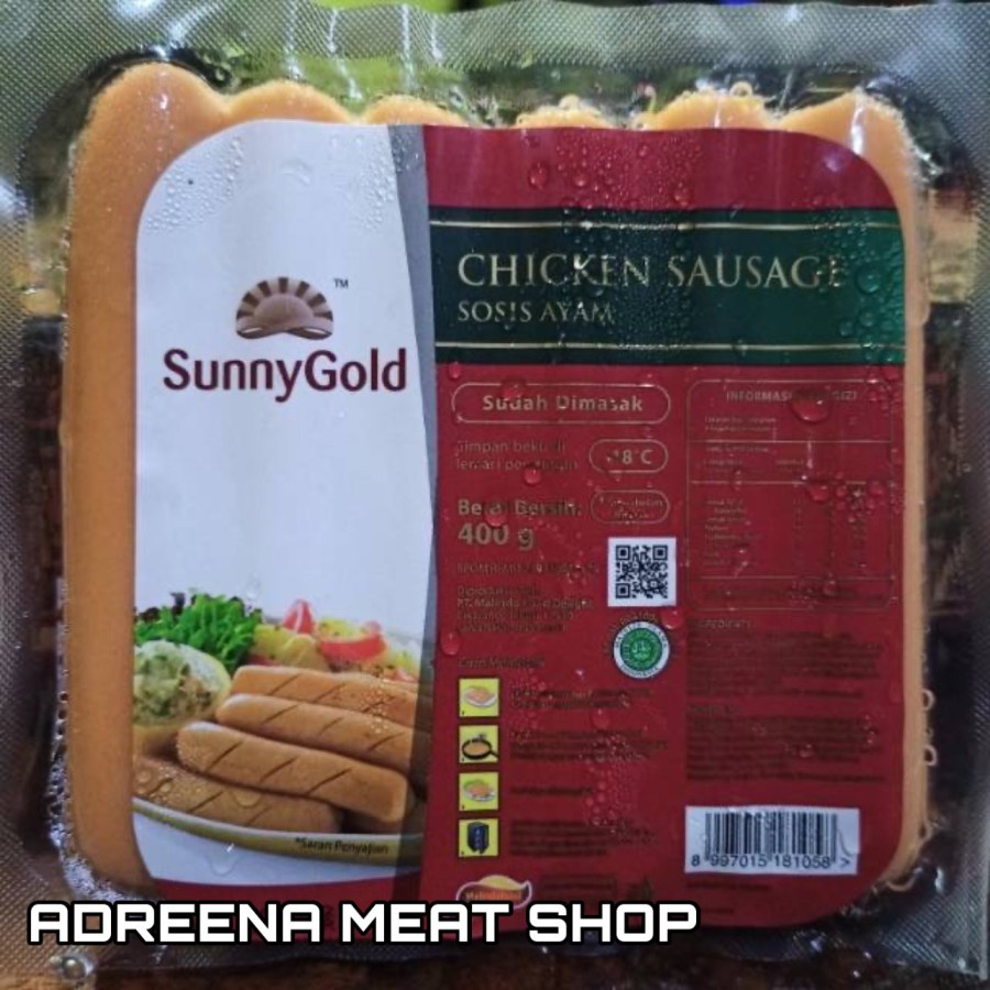 

SUNNY GOLD SOSIS AYAM 400gr