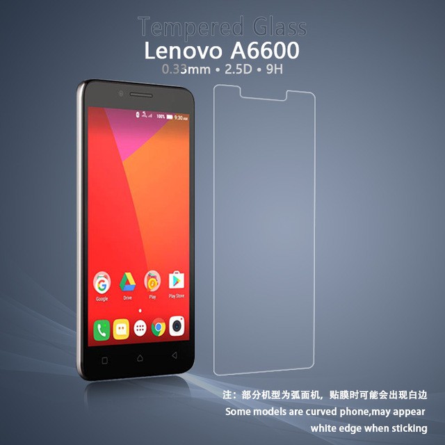 Tempered Glass Lenovo A6600+ Plus Anti Gores Kaca