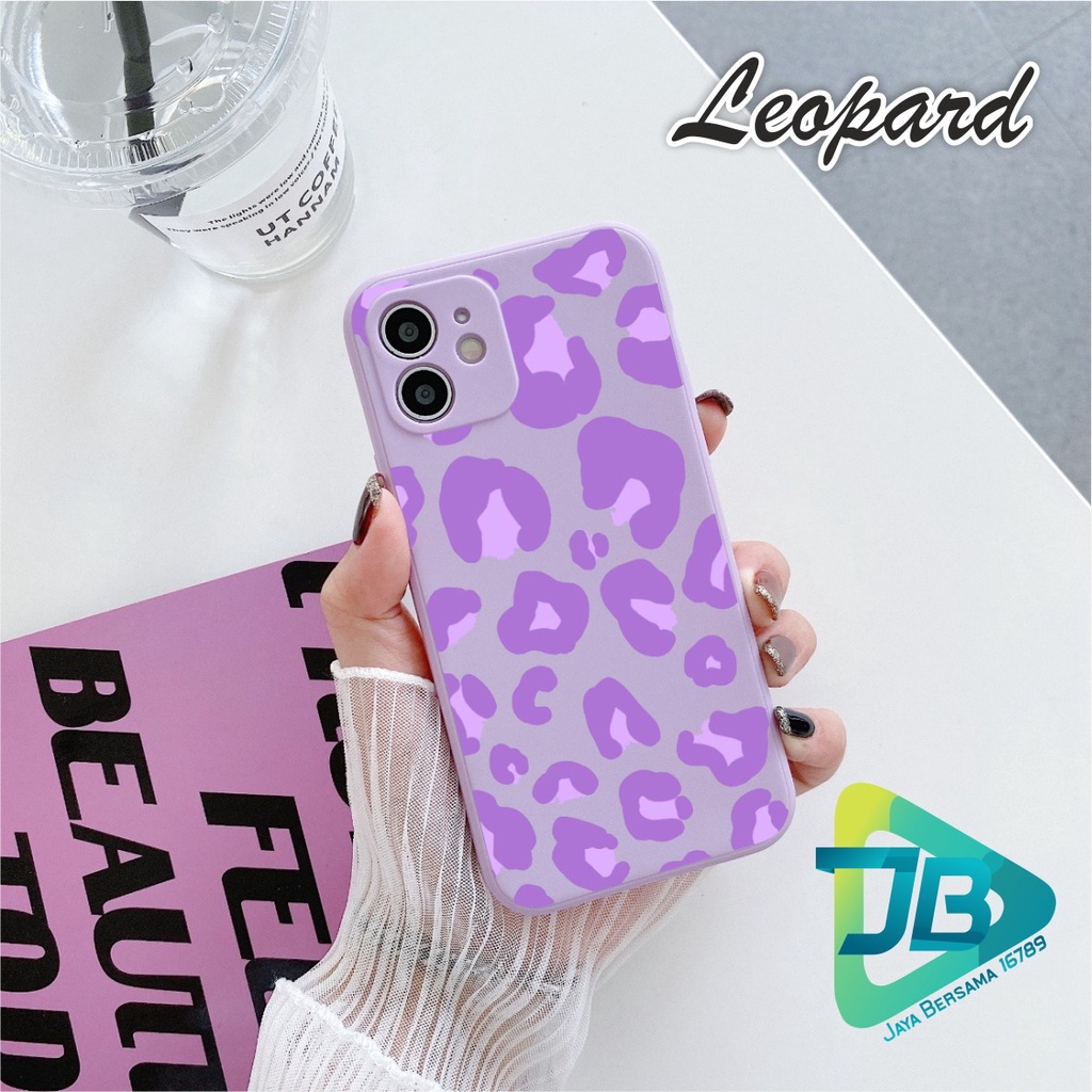 CASE CASING SOFTCASE SILIKON MACARON PELINDUNG KAMERA LEOPARD OPPO VIVO SAMSUNG XIAOMI REALME IPHONE ALL TYPE JB5579