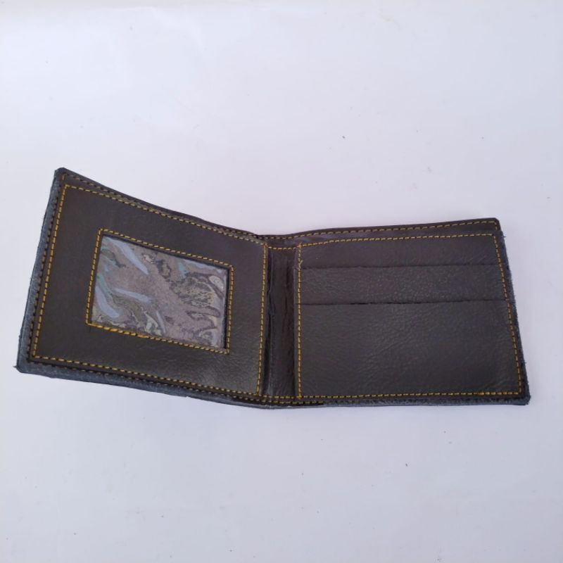 DOMPET KULIT ASLI MURAH AWET DOMPET LIPAT BAHAN KULIT SAPI ASLI