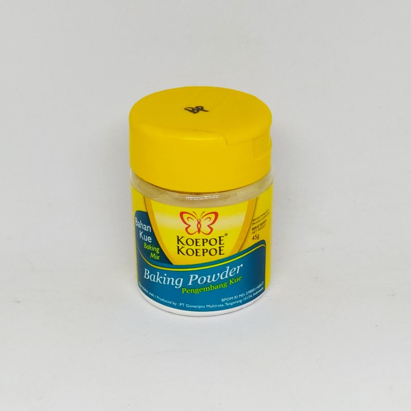 

Baking Powder Kupu 45gr - Baking Powder Koepoe - Kupu2 - Koepoe2